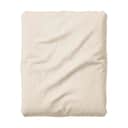 Essenza Lagner Fine Organic Jersey Boxlagen i Vanilla, B160 x L220 cm, 1