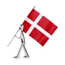 Kay Bojesen ApS Øvrige figurer Kay Bojesen x DBU Fanebærer i Poleret stål, 1