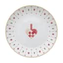 Occasions Kage- og desserttallerkener AIDA X ALL BY VOSS Cozy Christmas Desserttallerken i Hvid, 1
