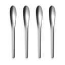 Georg Jensen Kaffe- og teskeer Arne Jacobsen Teske Mat - 4 stk. i Sølvfarvet, 13,4 cm, 1