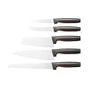 Fiskars Knivsæt Functional Form Knivsæt - 5 dele i Sort/Orange, 1
