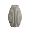 Deluxe Homeart LED-lys Real Flame Flame LED Rillelys i Sand, H15 x Ø10 cm, 1