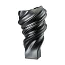 Rosenthal Vaser Squall Vase i Mat sort, 35,8 cm, 1