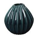Broste Copenhagen Vaser Wide Vase i Blå, H30 x Ø30 cm, 1