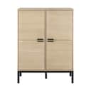 CASA Living Skabe Kensington Skab i Hvidpigmenteret, 1