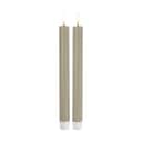 Sirius LED-lys Sille LED Kronelys - 2 stk i Warm Grey, 1