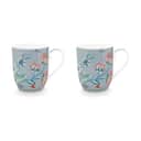 PIP Studio Krus og kopper med hank Flower Festival Krus - 2 stk. i Blue, 1