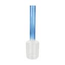 CASA Living Vaser Boligtilbehør SS20 Solitær Vase i Klar/blå, 9 cm, 1