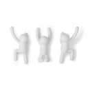Umbra Knager Buddy Knage - 3 stk. i hvid, 3 stk., 1