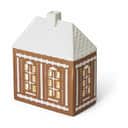 Kähler Fyrfadsstage Gingerbread Lyshus - mellem i 15 cm, 1