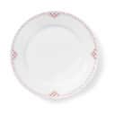 Royal Copenhagen Frokosttallerkener Koral Riflet Blonde Frokosttallerken i Koral/hvid, 1