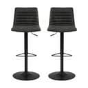 CASA Living Barstole Kimmy Barstol - 2 stk. i antracit, 1