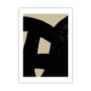 Poster&Frame Plakater Plakat - Intuition Collection 03 i B50 x L70 cm, 1