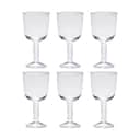 Hübsch Hvidvinsglas Clink Hvidvinsglas - 6 stk. i Klar, 1