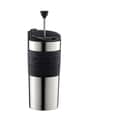 Bodum To go kopper Travel Mug Rejsekrus m. Stempel i Sort, 35 cl, 1
