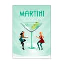 Poster&Frame Plakater Plakat - Martini i Multifarvet, 1