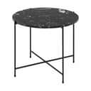 CASA Living Sideborde Avila Hjørnebord i Sort, H40 x Ø52 cm, 1