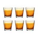 Leonardo Vandglas Vario Vandglas - 6 stk. i Klar/orange, 25 cl, 1