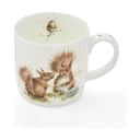 Royal Worcester Krus og kopper med hank Wrendale Krus - Between friends i Egern, 1