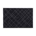 Tica Copenhagen Dørmåtter Lines Gulvmåtte i Sort/grå, B60 x L90 cm, 1