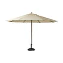 cinas Parasoller Lizzano Parasol i Natur/Hvid, 1