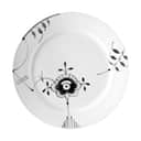 Royal Copenhagen Middagstallerkener Sort Mega Riflet Middagstallerken #6 i Middagstallerken Motiv #6  x Ø27 cm, 1