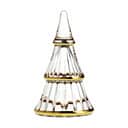 Holmegaard Julefigurer Fairytales Juletræ i Klar/guld, 13,5 cm, 1