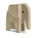 Novoform Dyrefigurer Figur - Elefant i Ubehandlet ask, 11 cm, 1