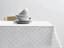 Södahl Duge Forget-me-not Damask Dug i White, 1