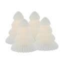 Sirius LED-lys Claire Lysdekoration Mini Juletræ - 4 stk. i Hvid, 7 cm, 1
