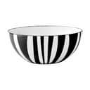 Cathrineholm Serveringsskåle Stripes Skål i Sort, 18 cm, 1