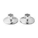 Georg Jensen Kronelysestage Henning Koppel Koppel Lysestager - 2 stk. i Blank, 1