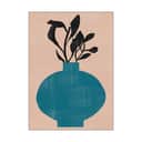 Poster&Frame Plakater Plakat - Vase No. 8 i Multifarvet, B30 x L40 cm, 1