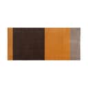 Tica Copenhagen Gulvtæpper Stripes Horisontal Gulvtæppe i Dijon/brun/sand, B90 x L200 cm, 1