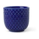 Lyngby Porcelæn Æggebægere Rhombe Color Æggebæger i Mørkeblå, 1