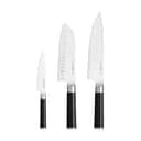 Fiskars Knivsæt Sensei Knivsæt - 3 dele i Stål/sort, 1
