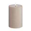 Deluxe Homeart LED-lys Unique LED Bloklys i Rose, H15 x Ø10 cm, 1