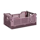 CASA Living Kasser Foldekasse i Lilla, B15 x L22 cm, 1