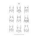 Poster&Frame Plakater plakat - Mom bodies i B50 x L70 cm, 1