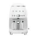 Smeg Kaffemaskiner 50's Style Kaffemaskine DCF02WHEU i Hvid2, 1