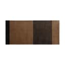 Tica Copenhagen Gulvtæpper Stripes Horisontal Gulvtæppe i brun/cognac/sort, B90 x L200 cm, 1