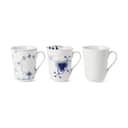 Royal Copenhagen Krus og kopper med hank Gifts with History Gift With History Krus - 3 stk. i Hvid/koboltblå, 1