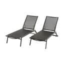 Mandalay Liggestole Elba Liggestol - 2 stk. i antracit, 1