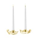 Georg Jensen Kronelysestage Christmas Collectibles CC 2026 Kertelysestager - 2 stk. i Guld, 1