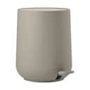 Zone Toiletspande Nova Pedalspand i Taupe, 3 L, 1