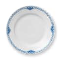 Royal Copenhagen Kagetallerkener Prinsesse Kagetallerken i Koboltblå/hvid, 17 cm, 1