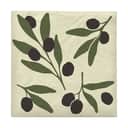 Broste Copenhagen Papirservietter Olive Papirserviet i Sort, 1