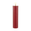 Sirius LED-lys Sille Genopladelig Sille Exclusive Bloklys i Rød, 20 cm, 1
