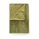 Essenza Plaider Furry Plaid i Cedar green, B150 x L200 cm, 1