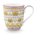 PIP Studio Krus og kopper med hank Lily & Lotus Krus i Yellow, 45 cl, 1